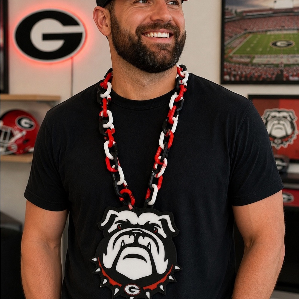 Georgia Bulldogs Hype Chain Necklace